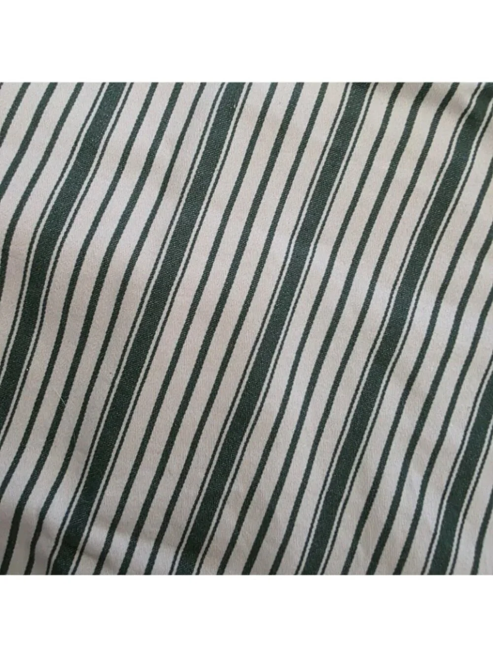Pottery Barn Set of 2 Rose Floral Stripe Reversible Pillow Cover Sham 22